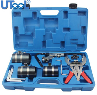 Piston Ring Service Tool Set Auto Engine Motor Cleaning Piston Ring Expander Compressor Tool Set