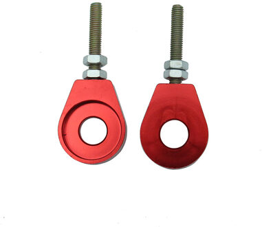 Pit Crossmotor 12/15mm Alex Motorbike Alex Motorbike Wiel Keten spanner Richter Legering Fit voor ATV Pro Trail Crossmotor CNC-176 12mm rood