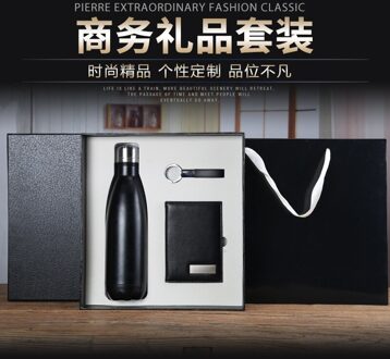 Pitebo Pakken Lederen Id Kaarthouder Milieuvriendelijke Mok Bank Credit Card Opbergdoos Multi-Slot Ultra-dunne Cardbox zwart