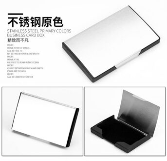 Pitebo Zakelijke Mode Mannen En Vrouwen Visitekaartje Doos, High-End, Ultra-Dunne, zakformaat Card Box, Gemak als pic