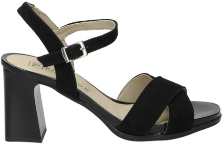 Pitillos Elegante High Heel Sandalen Pitillos , Black , Dames - 38 Eu,36 EU