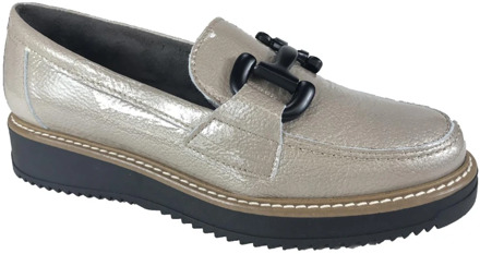 Pitillos Tijdloze dames loafers voor moderne stijl Pitillos , Beige , Dames - 39 Eu,37 Eu,40 Eu,38 EU