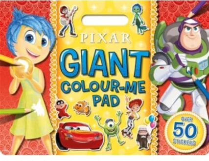 Pixar: Giant Colour-Me Pad - Walt Disney