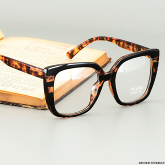 Pixcico 45759 Brilmonturen Heren Dames Mode Vierkante computerbril Rood