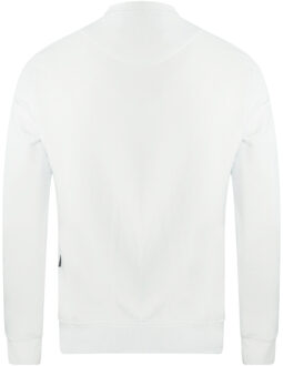 Pixel Aldis Logo Witte Sweatshirt - maat M