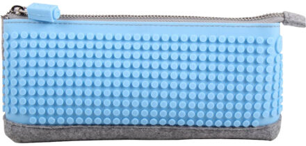 Pixelbags Etui met 60 pixels blauw