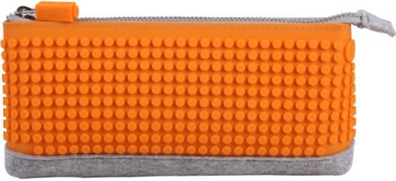 Pixelbags etui met 60 pixels oranje