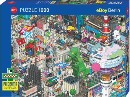 Pixorama - Berlin Quest Puzzel (1000 stukjes)