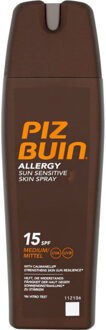 Piz Buin Allergy Sun Sensitive Skin Spray SPF15 200 ml