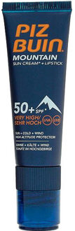 Piz Buin Mountain Creme + lipstick Factor(spf) 50+30 - Zonnebrand crème