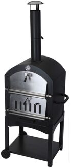 Pizza oven, Smoker en barbecue 3in1