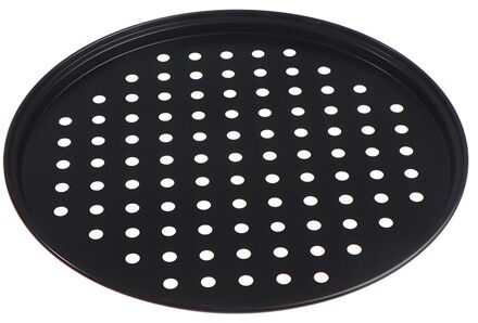Pizza Pan Met Gaten 12 Inch Anti-aanbak Koolstofstaal Bakvormen Pizza Scherper Pan