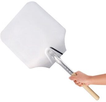 Pizza Peels Aluminium Materiaal Houten Handvat Blade 12 "* 14" Burger Peel Bakken Bakkers Oven Gebruiksvoorwerpen Brood Pizza keuken tool
