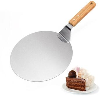 Pizza schop Rvs Bakken Gebak Gereedschap Anti-brandwonden Pizza Spatel Eiken Handvat Cake bakken Keuken Accessoires cocina