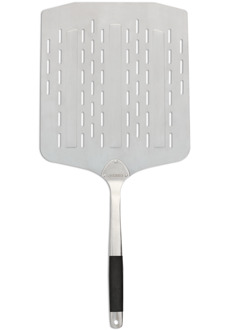 Pizzaschep met gaatjes RVS 76 cm.