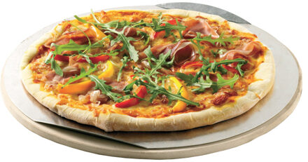 Pizzasteen ø 36,5 cm Wit