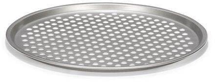 Pizzavorm Geperforeerd 31 Cm Staal Zilverkleurig