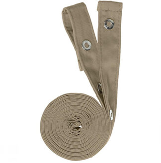 Pizzone klassieke schort riemen set Beige - One size