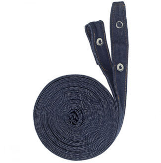 Pizzone klassieke schort riemen set Blauw - One size