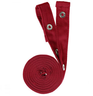 Pizzone klassieke schort riemen set Rood - One size