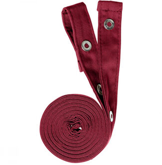 Pizzone klassieke schort riemen set Rood - One size