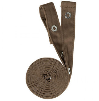 Pizzone klassieke schort riemen set Taupe - One size