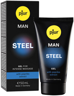 pjur MAN Steel - Gel for Intense Massage - 1.7 fl oz / 50 ml