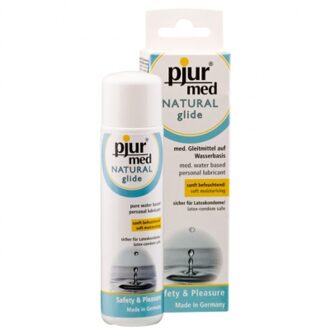 pjur MED Natural Glide glijmiddel - 100 ml Wit - 000