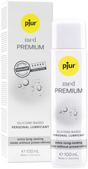 pjur Med Premium - Siliconebased Lubricant Extra Long-lasting - 3.4 fl oz / 100 ml