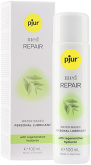 pjur Med Repair - Waterbased Lubricant with Regenerative Hyaluron - 3.4 fl oz / 100 ml
