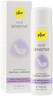 pjur Med Sensitive - Waterbased Lubricant without Preservatives - 3.4 fl oz / 100 ml