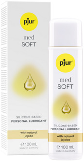 pjur Med Soft - Siliconebased Lubricant with Natural Jojoba - 3.4 fl oz / 100 ml