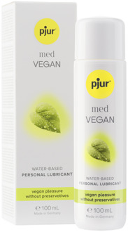pjur Med Vegan - Waterbased Vegan Lubricant - 3.4 fl oz / 100 ml