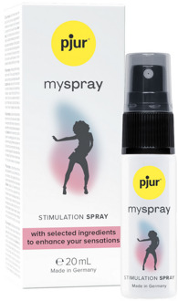 pjur MySpray - Stimulation Spray for Women - 0.7 fl oz / 20 ml