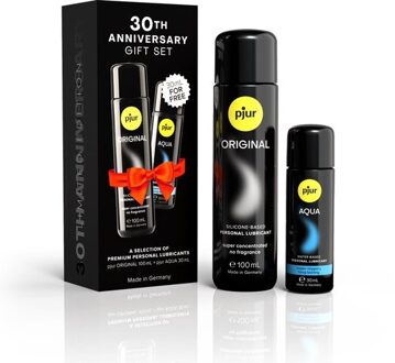 pjur Original Glijmiddel 100 ml & GRATIS Aqua 30 ml