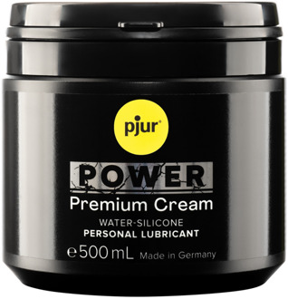 pjur Power - Premium Cream Waterbased Lubricant - 17 fl oz / 500 ml