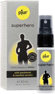 pjur Superhero - Performance Spray for Men - 0.7 fl oz / 20 ml