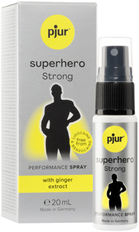 pjur Superhero Strong - Performance Spray for Men - 0.7 fl oz / 20 ml