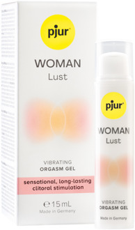 pjur Woman Lust - Vibrating Orgasm Gel - 0.5 fl oz / 15 ml