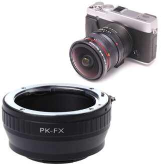PK-FX Mount Adapter Ring Voor Pentax Pk Lens Fujifilm X Fuji X-Pro1 Camera