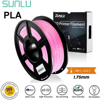 PLA 3D Printer Filament 1.75mm Plastic 1KG For 3D printing PLA Pink Light Gold Orange Blue Green Purple Cyan