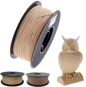PLA Filament 1.75mm Wood Pla Filaments 3D Printer Non-toxic 500g/250g Sublimation Supplies Wooden Effect 3D Printing Materials