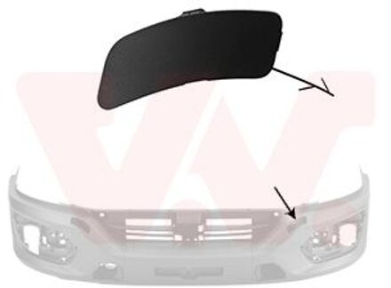 Plaat, bumper 2818487