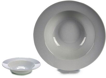 Plaat Wit Porselein (Ø 30 Cm)