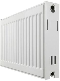 Plaatradiator Duo Wit 50x60cm CE 808Watt