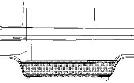 Plaatwerkdeel Ans/prit 80- Zijplaat Ond