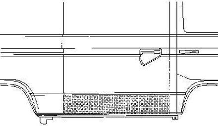 Plaatwerkdeel Ansp 80- Deurplt Zijldeur