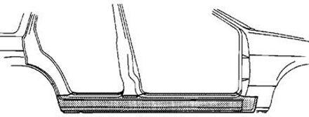 PLAATWERKDEEL Dorpel R 4 DEUREN
