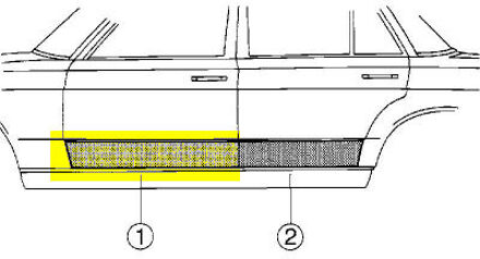 PLAATWERKDEEL EDES 123 76.DEURPLAAT 4-deursR