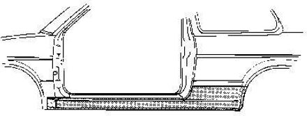 PLAATWERKDEEL O19/JET19 83- DORPEL 2-deurs